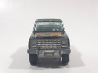 1982 Hot Wheels Ford Bronco Black Die Cast Toy Car SUV Vehicle BW Hong Kong