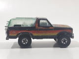 1982 Hot Wheels Ford Bronco Black Die Cast Toy Car SUV Vehicle BW Hong Kong