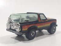 1982 Hot Wheels Ford Bronco Black Die Cast Toy Car SUV Vehicle BW Hong Kong