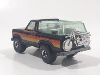 1982 Hot Wheels Ford Bronco Black Die Cast Toy Car SUV Vehicle BW Hong Kong