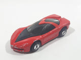 1989 Hot Wheels Speed Fleet Ultra Hots Pontiac Banshee Red Die Cast Toy Sports Car Vehicle - No Imprint