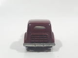 1983 Hot Wheels '35 Classic Caddy Cadillac Maroon Die Cast Toy Car Vehicle