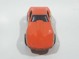 1998 Hot Wheels Tattoo Machines Corvette Stingray Orange Die Cast Toy Car Vehicle