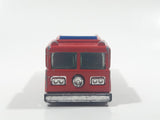 1982 Hot Wheels Fire Eater Red Fire Truck Die Cast Toy Car Vehicle - BW - Blue Lights