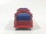 1982 Hot Wheels Fire Eater Red Fire Truck Die Cast Toy Car Vehicle - BW - Blue Lights