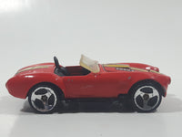 1995 Hot Wheels Shelby Classic Cobra Convertible Red Die Cast Toy Car Vehicle with Opening Hood