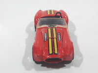 1995 Hot Wheels Shelby Classic Cobra Convertible Red Die Cast Toy Car Vehicle with Opening Hood