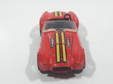 1995 Hot Wheels Shelby Classic Cobra Convertible Red Die Cast Toy Car Vehicle with Opening Hood