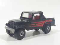 1997 Hot Wheels Jeep Scrambler Black Die Cast Toy Car Vehicle