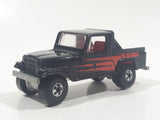 1997 Hot Wheels Jeep Scrambler Black Die Cast Toy Car Vehicle