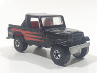 1997 Hot Wheels Jeep Scrambler Black Die Cast Toy Car Vehicle