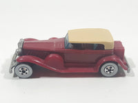 1986 Hot Wheels '31 Doozie Maroon Red Die Cast Toy Car Vehicle WW Malaysia