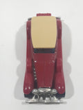 1986 Hot Wheels '31 Doozie Maroon Red Die Cast Toy Car Vehicle WW Malaysia