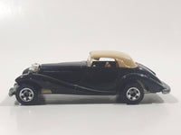 1988 Hot Wheels Classics Mercedes 540K Black Die Cast Toy Classic Car Vehicle