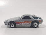 1987 Hot Wheels Porsche 928 P-928 Metalflake Silver Die Cast Toy Car Vehicle