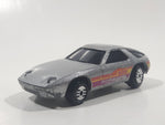 1987 Hot Wheels Porsche 928 P-928 Metalflake Silver Die Cast Toy Car Vehicle