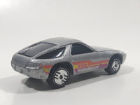 1987 Hot Wheels Porsche 928 P-928 Metalflake Silver Die Cast Toy Car Vehicle