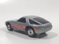 1987 Hot Wheels Porsche 928 P-928 Metalflake Silver Die Cast Toy Car Vehicle