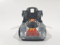 1984 Hot Wheels Ultra Hots Sol-Aire CX-4 Unpainted Metal Die Cast Toy Car Vehicle Opening Rear Hood