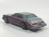 1983 Hot Wheels Cadillac Seville Grey Die Cast Toy Car Vehicle