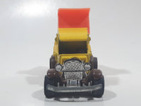 1979 Hot Wheels Oldies But Goodies Dumpin' A Dump Truck Yellow Brown Orange Die Cast Toy Car Vehicle BW Hong Kong