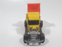 1979 Hot Wheels Oldies But Goodies Dumpin' A Dump Truck Yellow Brown Orange Die Cast Toy Car Vehicle BW Hong Kong