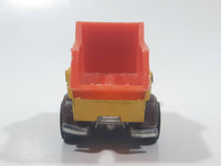 1979 Hot Wheels Oldies But Goodies Dumpin' A Dump Truck Yellow Brown Orange Die Cast Toy Car Vehicle BW Hong Kong