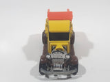 1979 Hot Wheels Oldies But Goodies Dumpin' A Dump Truck Yellow Brown Orange Die Cast Toy Car Vehicle BW Hong Kong