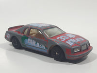 1980s Yatming Ford Thunderbird #33 Mr. Red No. 1033 Die Cast Toy Car Vehicle