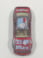 1980s Yatming Ford Thunderbird #33 Mr. Red No. 1033 Die Cast Toy Car Vehicle