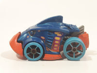 2016 Hot Wheels Street Beasts Piranha Terror Blue Die Cast Toy Car Vehicle