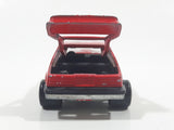 Vintage Majorette No. 220 Mustang SVO Red 1/59 Scale Die Cast Toy Car Vehicle with Opening Hatch