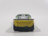 1993 Hot Wheels Tattoo Machines Speed Blaster Green and Yellow Die Cast Toy Car Vehicle