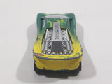 1993 Hot Wheels Tattoo Machines Speed Blaster Green and Yellow Die Cast Toy Car Vehicle