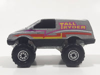 1987 Hot Wheels Tall Ryder Metalflake Silver Die Cast Toy Car Vehicle