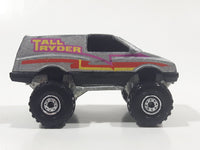 1987 Hot Wheels Tall Ryder Metalflake Silver Die Cast Toy Car Vehicle