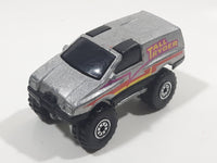 1987 Hot Wheels Tall Ryder Metalflake Silver Die Cast Toy Car Vehicle