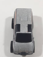 1987 Hot Wheels Tall Ryder Metalflake Silver Die Cast Toy Car Vehicle