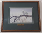 Robert Bateman Fallen Willow - Snowy Owl Wildlife Art Print 14" x 17"