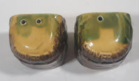 Vintage SNCO Hoover Dam Ceramic 2" Tall Salt and Pepper Shaker Set Made in Japan