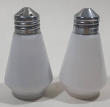 Vintage Houses of Parliament Tower of London & Tower Bridge Milk Glass 2 7/8" Tall Salt and Pepper Shaker Set