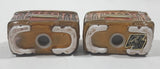 Vintage EFCCO San Francisco Trolley Car Ceramic 2 3/4" Long Salt and Pepper Shaker Set Made in Japan