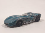 2002 Hot Wheels Thomassima 3 Metalflake Teal Green Die Cast Toy Car Vehicle