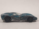 2002 Hot Wheels Thomassima 3 Metalflake Teal Green Die Cast Toy Car Vehicle