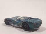 2002 Hot Wheels Thomassima 3 Metalflake Teal Green Die Cast Toy Car Vehicle