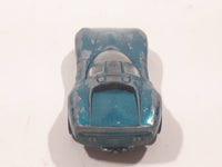 2002 Hot Wheels Thomassima 3 Metalflake Teal Green Die Cast Toy Car Vehicle