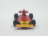Vintage 1980s Yatming No. 1310 Ferrari 312 B3 Formula One Race Car Red Die Cast Toy Car Vehicle