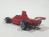 Vintage 1980s Yatming No. 1310 Ferrari 312 B3 Formula One Race Car Red Die Cast Toy Car Vehicle