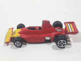 Vintage 1980s Yatming No. 1310 Ferrari 312 B3 Formula One Race Car Red Die Cast Toy Car Vehicle