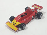 Vintage 1980s Yatming No. 1310 Ferrari 312 B3 Formula One Race Car Red Die Cast Toy Car Vehicle